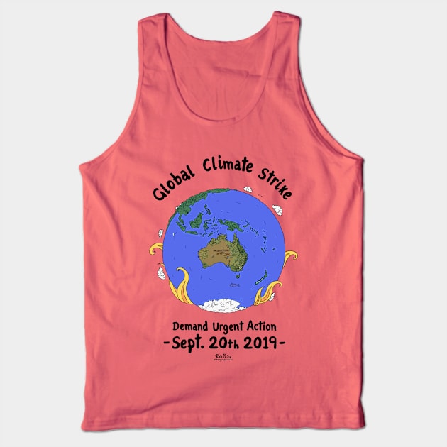 Global Climate Strike Tank Top by wanungara